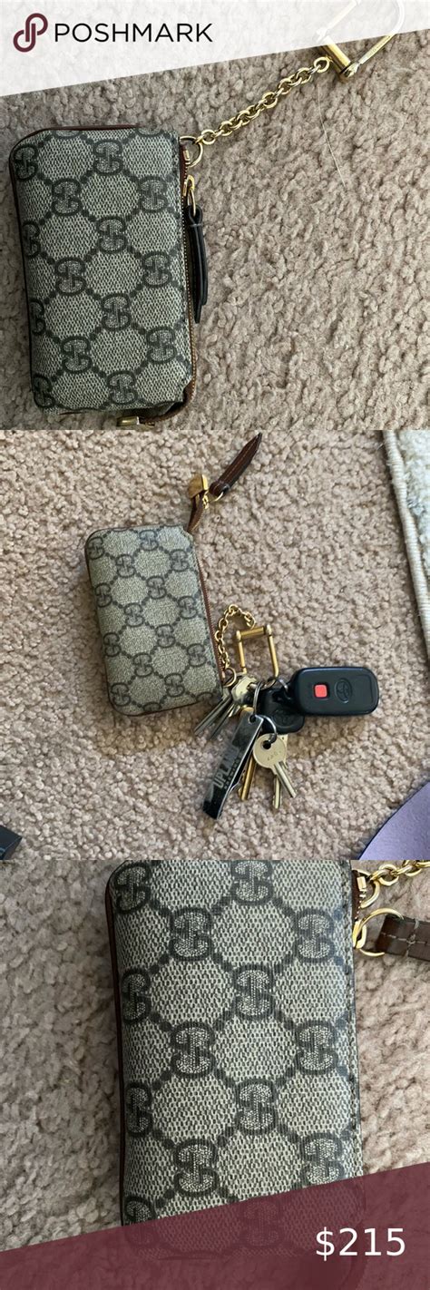 gucci clip key case replica|gucci coin pouch keychain.